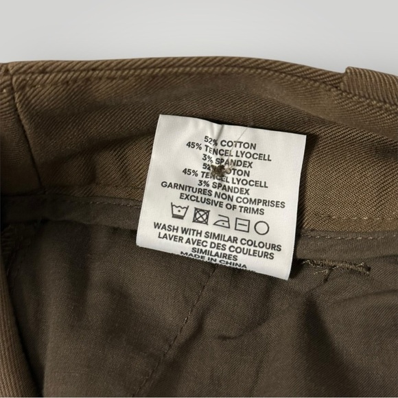 FRANK AND OAK AMELIA BALLOON PANT IN BROWN Sz 4 - Picture 9 of 14